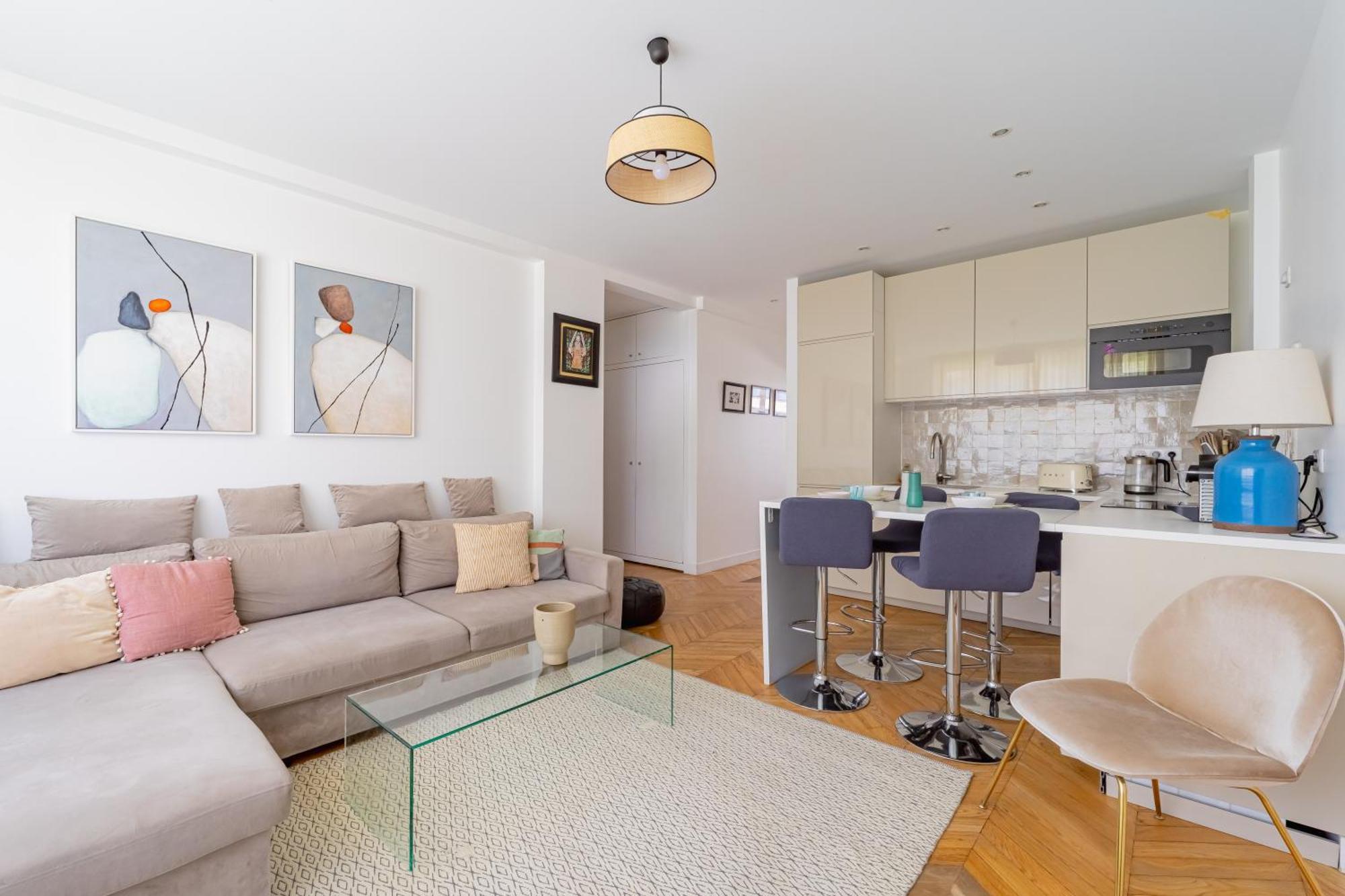Nice Stay In City Center With Parking Boulogne-Billancourt Bagian luar foto